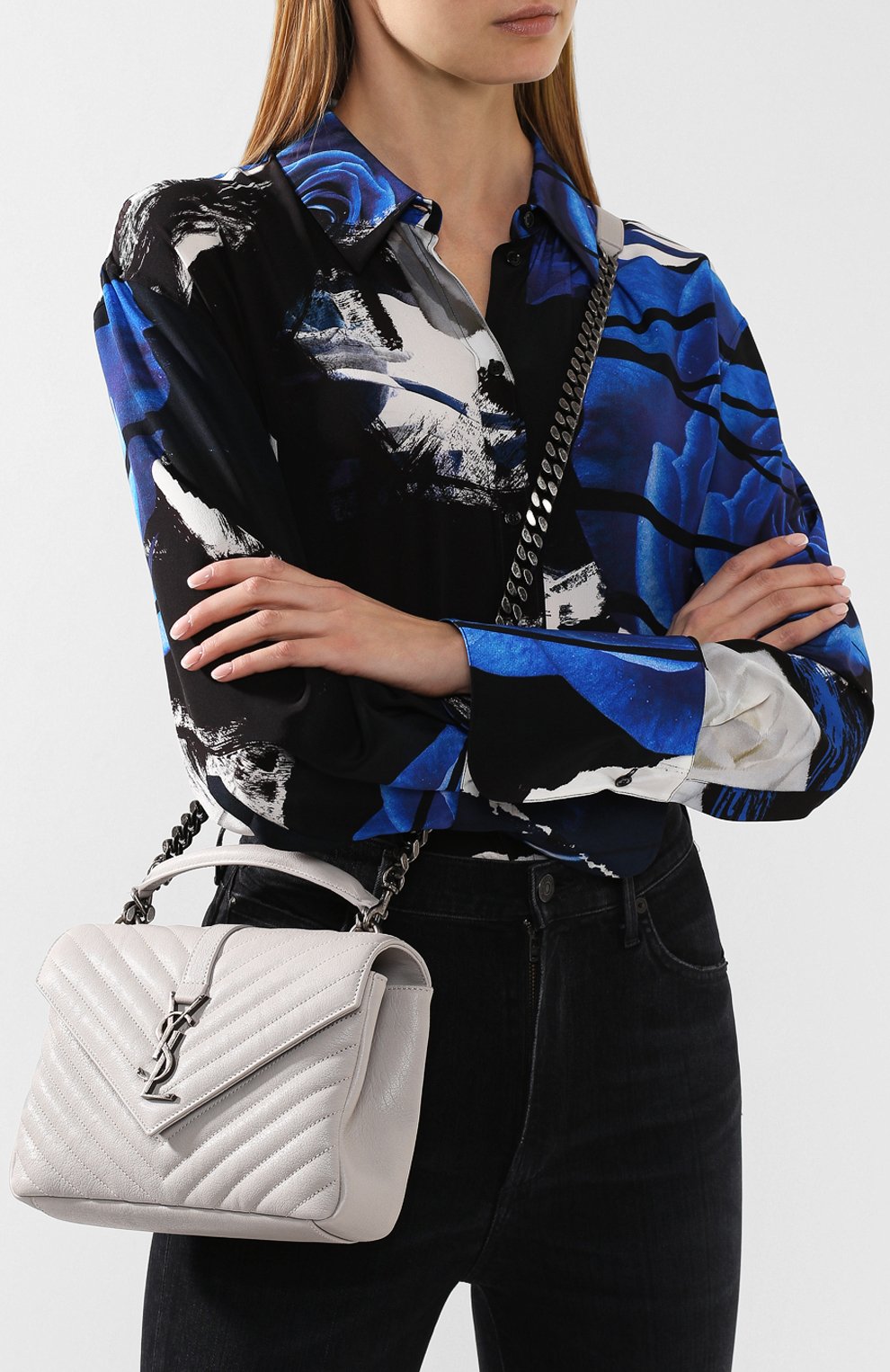 Сумка monogram college medium SAINT LAURENT, арт. 600279/BRM04, фото 5