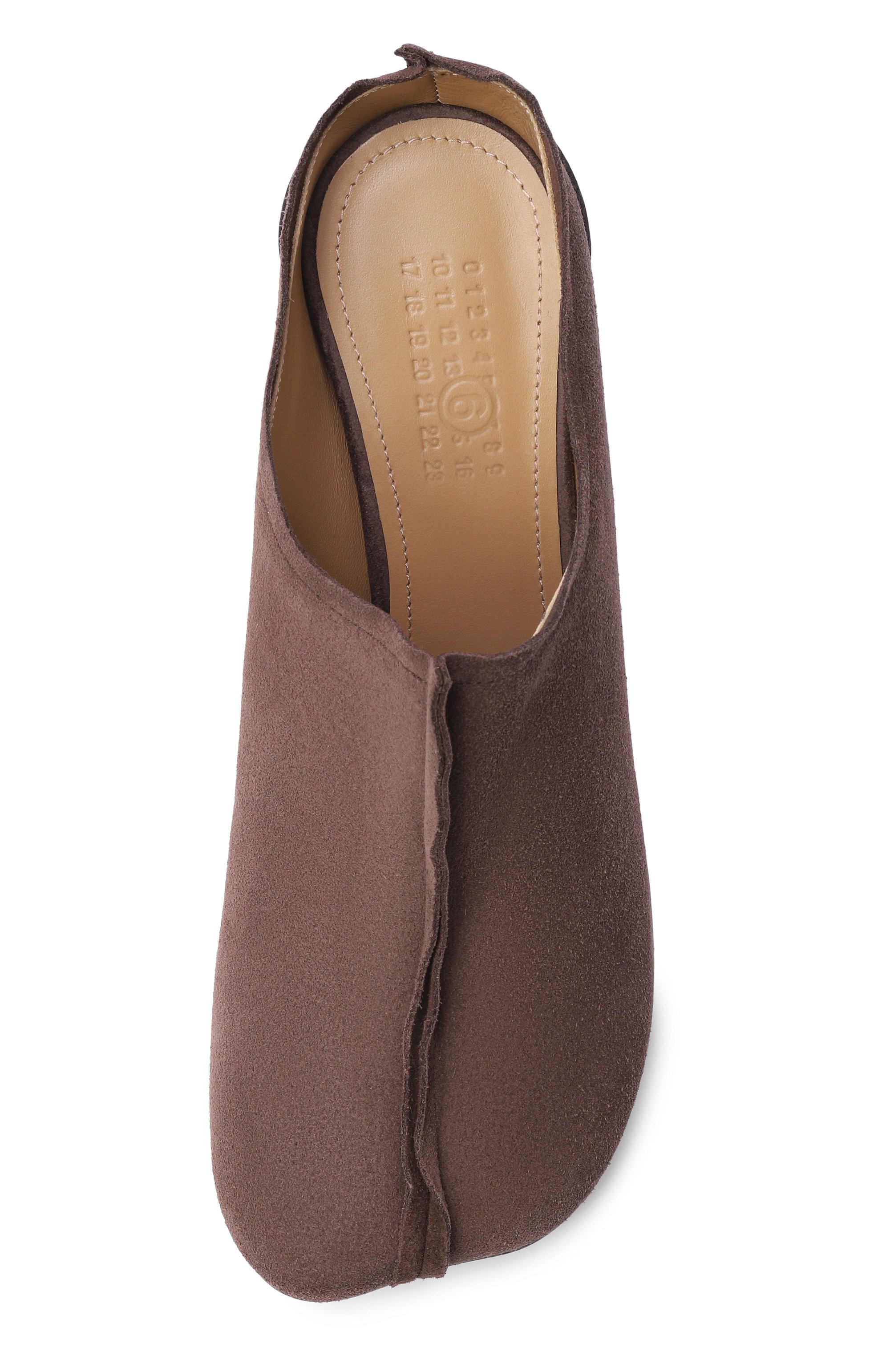 Замшевые мюли anatomic stitch-toe MM6, арт. S59WX0085/P6385, фото 6