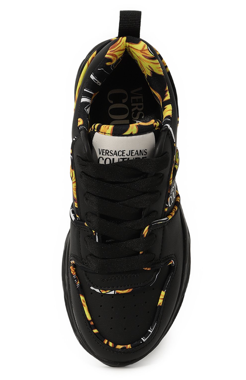 Комбинированные кроссовки okinawa VERSACE JEANS COUTURE, арт. 74VA3SS1/ZP214/35, фото 4