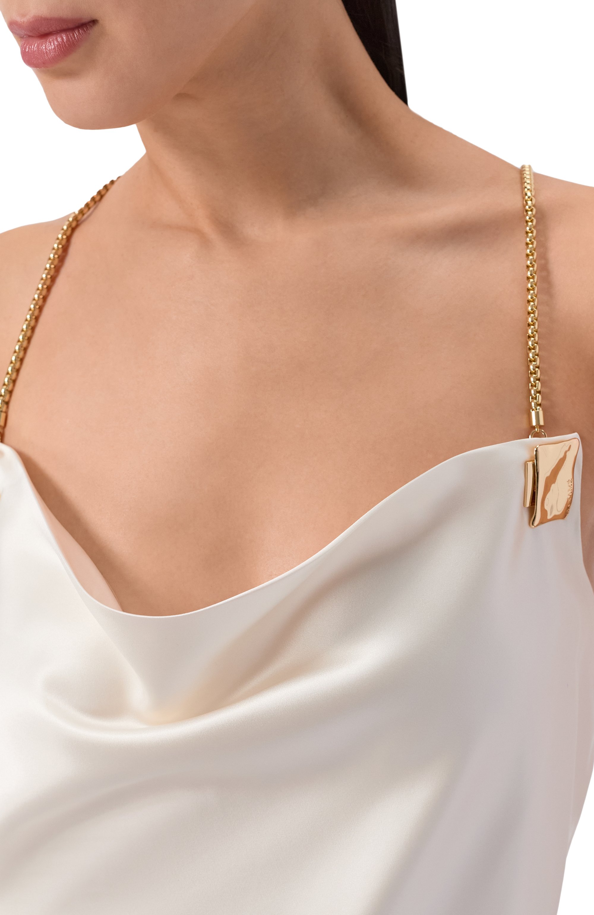 Атласное платье DANAME, арт. 626SS6808A, фото 4