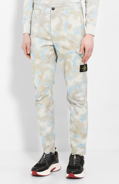 Хлопковые брюки-карго STONE ISLAND, арт. 7215323EE, фото 3