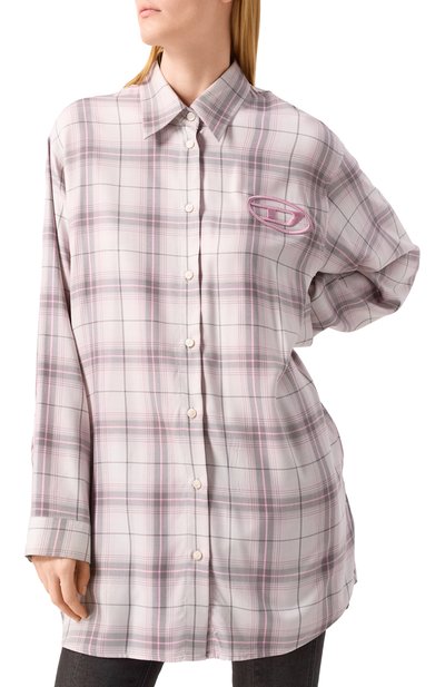 Рубашка из вискозы DIESEL, арт. A16836/0HQAN, фото 3