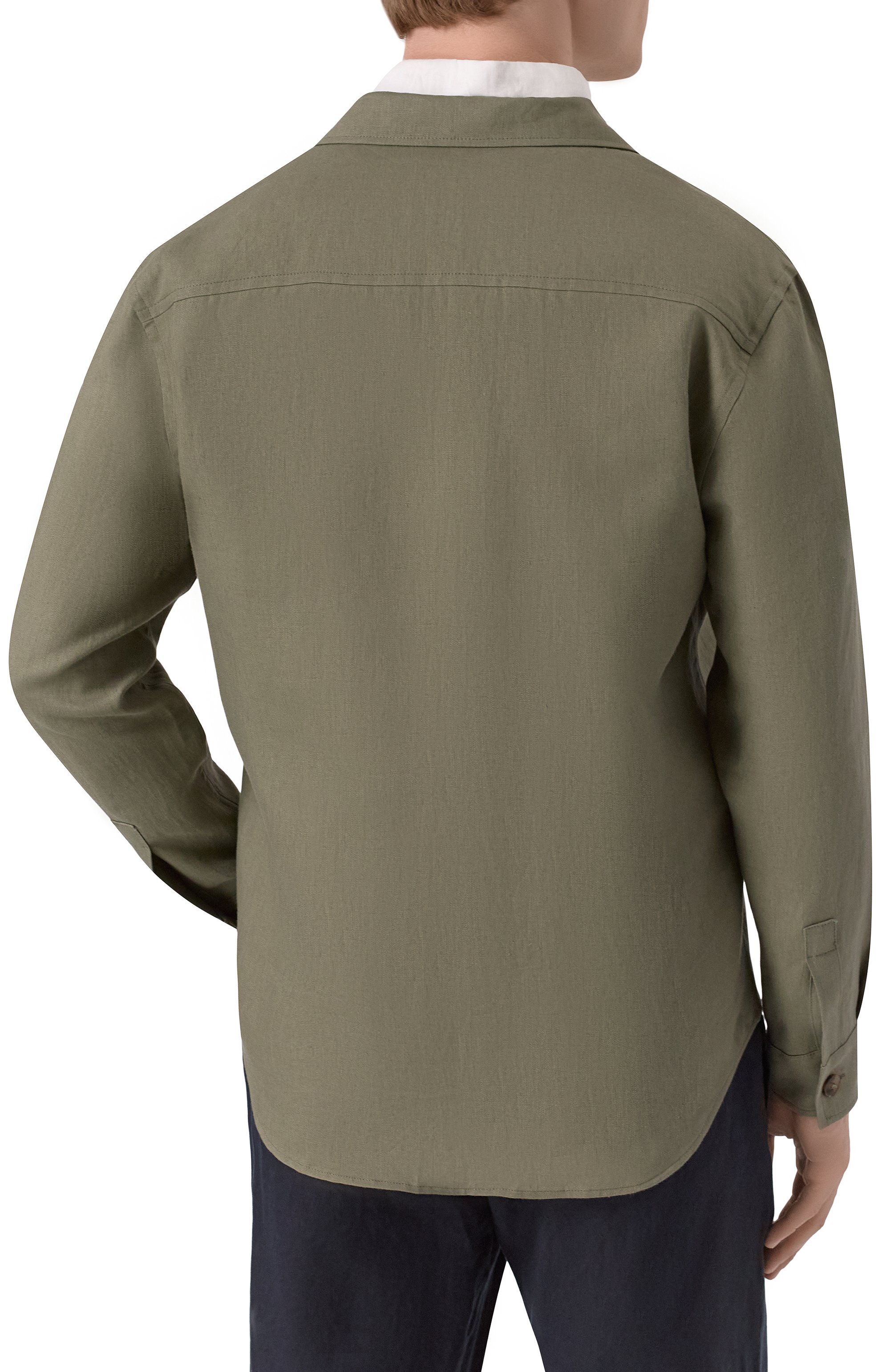 Льняной пиджак CANALI, арт. 31015/AE05539, фото 6