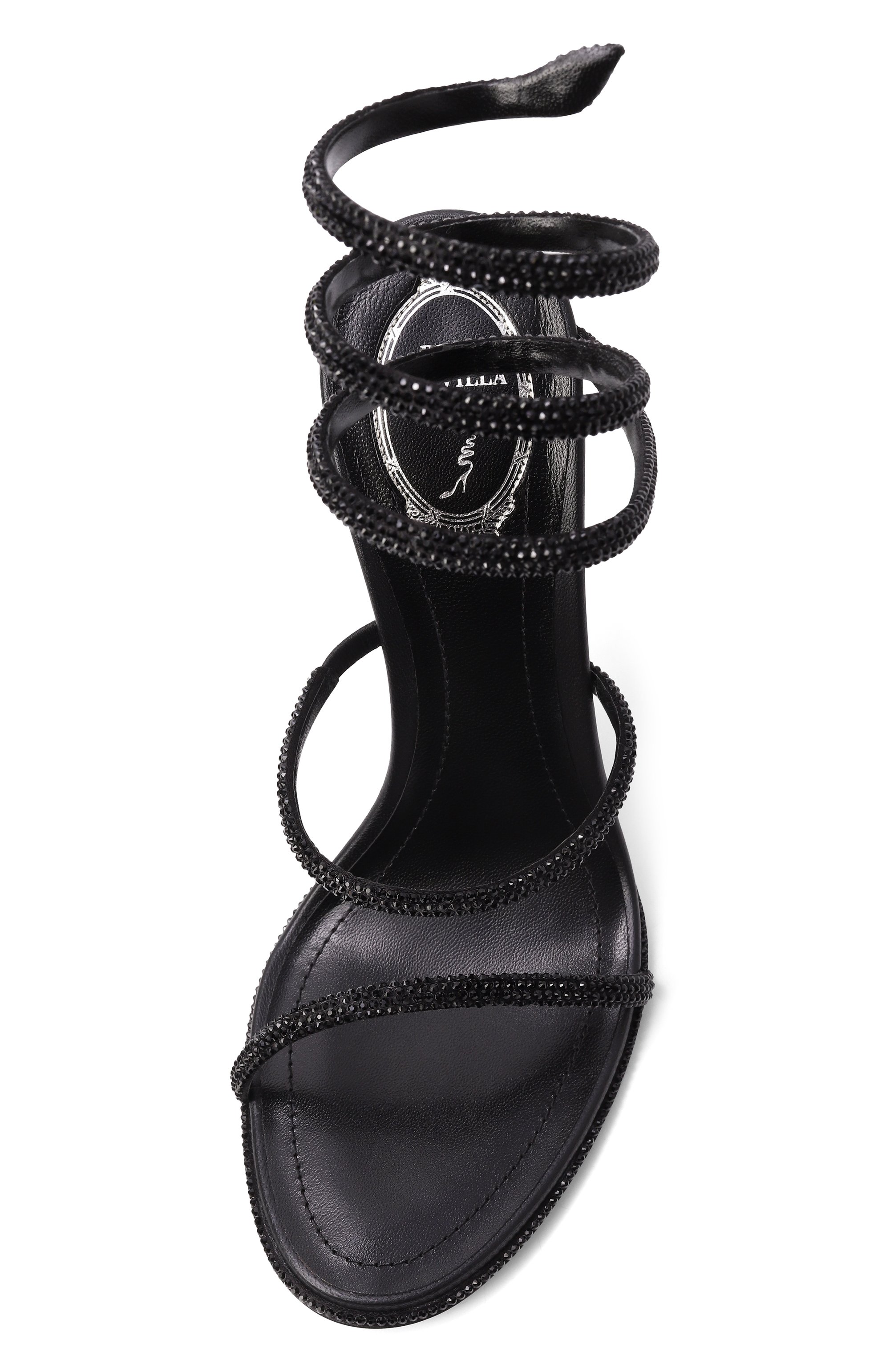 Текстильные босоножки cleo 105 RENE CAOVILLA, арт. C12538-105/R001, фото 6