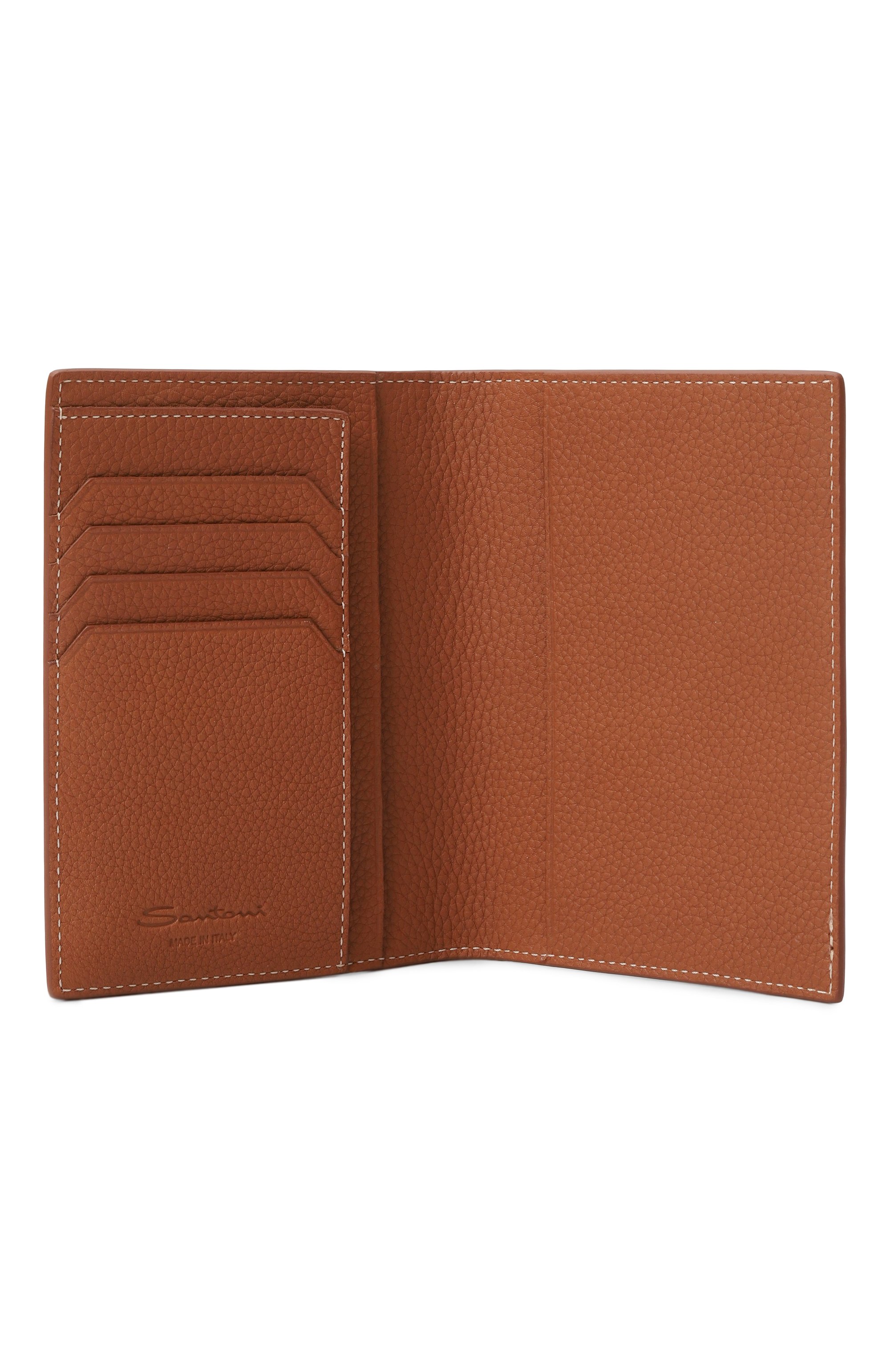 Кожаная обложка для паспорта SANTONI, арт. UFPGA2379F0-ASIW, фото 3