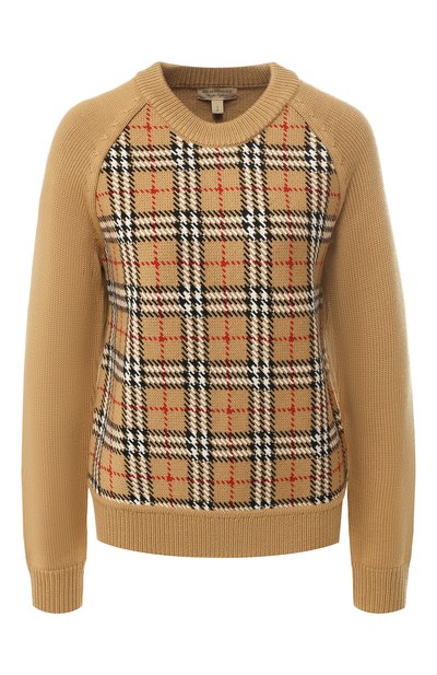 Женский пуловер из шерсти BURBERRY, арт. 8003603