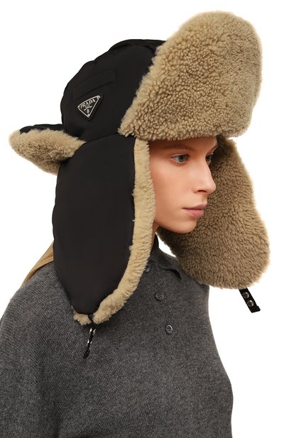 Шапка-ушанка PRADA, арт. 1HC164-2DEU-F0Y30, фото 2
