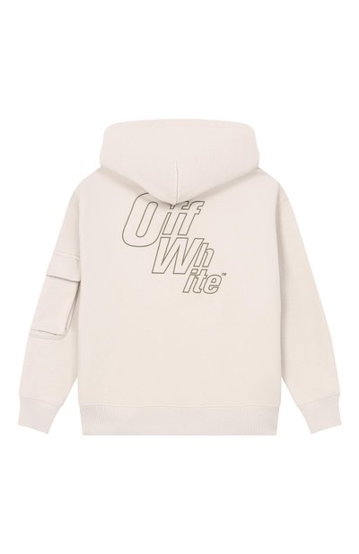 Хлопковая толстовка OFF-WHITE, арт. 0BBE005S26FLE001_001, фото 2