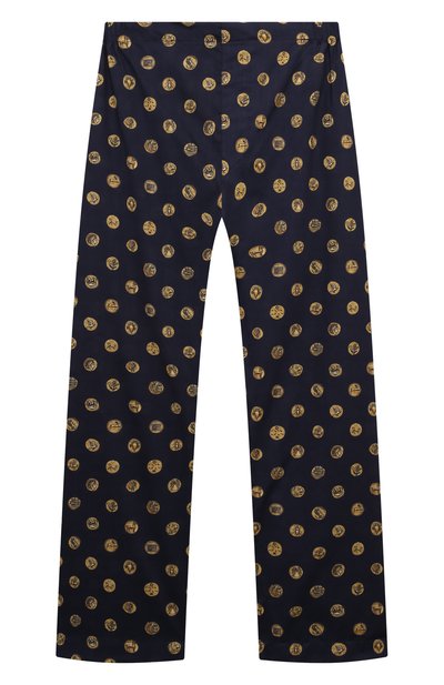 Хлопковая пижама DEREK ROSE темно-синего цвета по цене 19050 руб., арт. 7025-LEDB078, фото 5 Хлопковая пижама DEREK ROSE, арт. 7025-LEDB078, фото 5