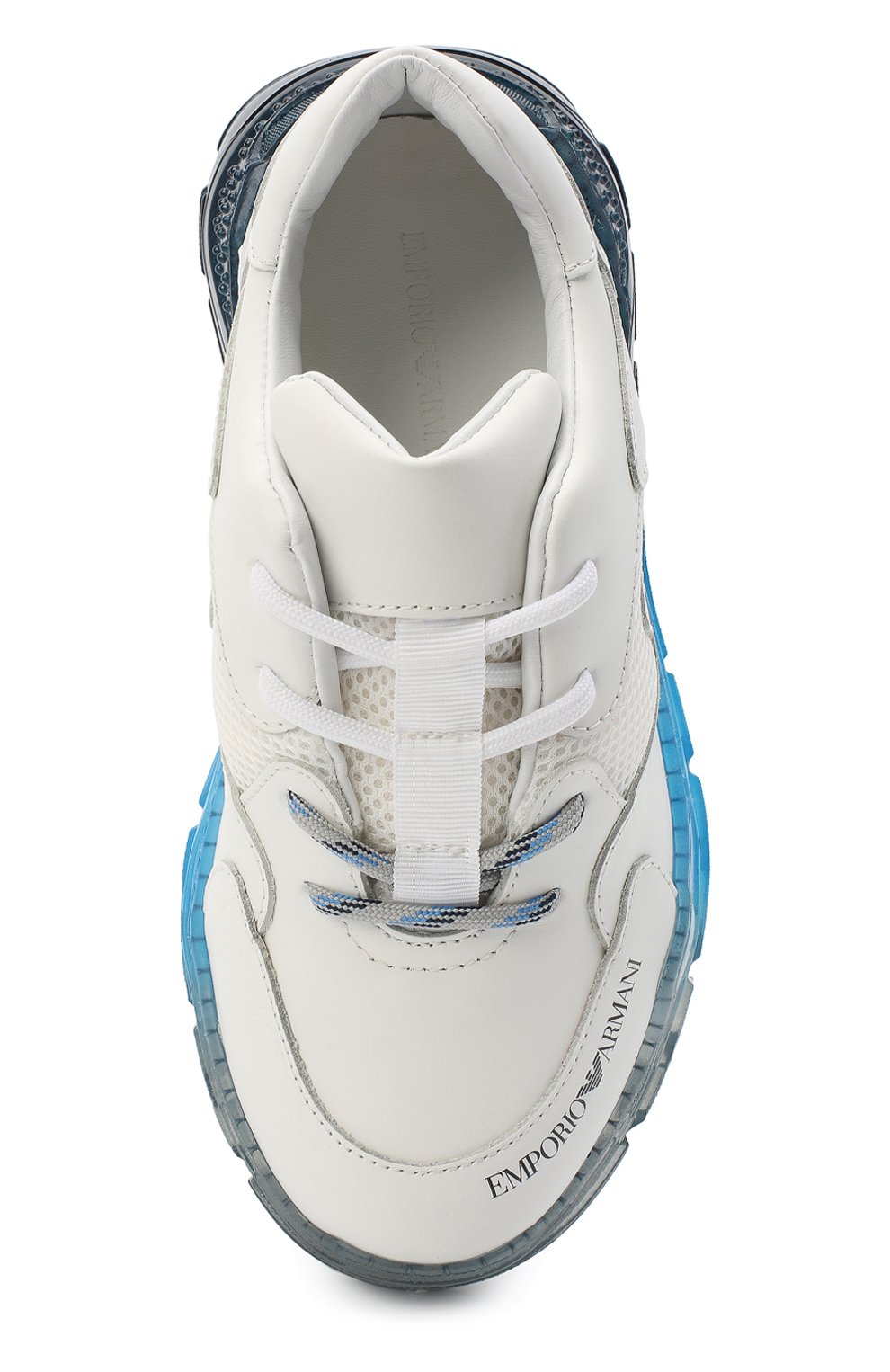 Кожаные кроссовки EMPORIO ARMANI, арт. XYX008/X0I45/28-34, фото 4