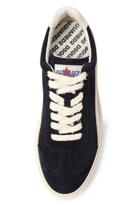 Замшевые кеды Rider Dsquared2 SNM0441/14170001 Синий  SNM0441/14170001 Фото 6