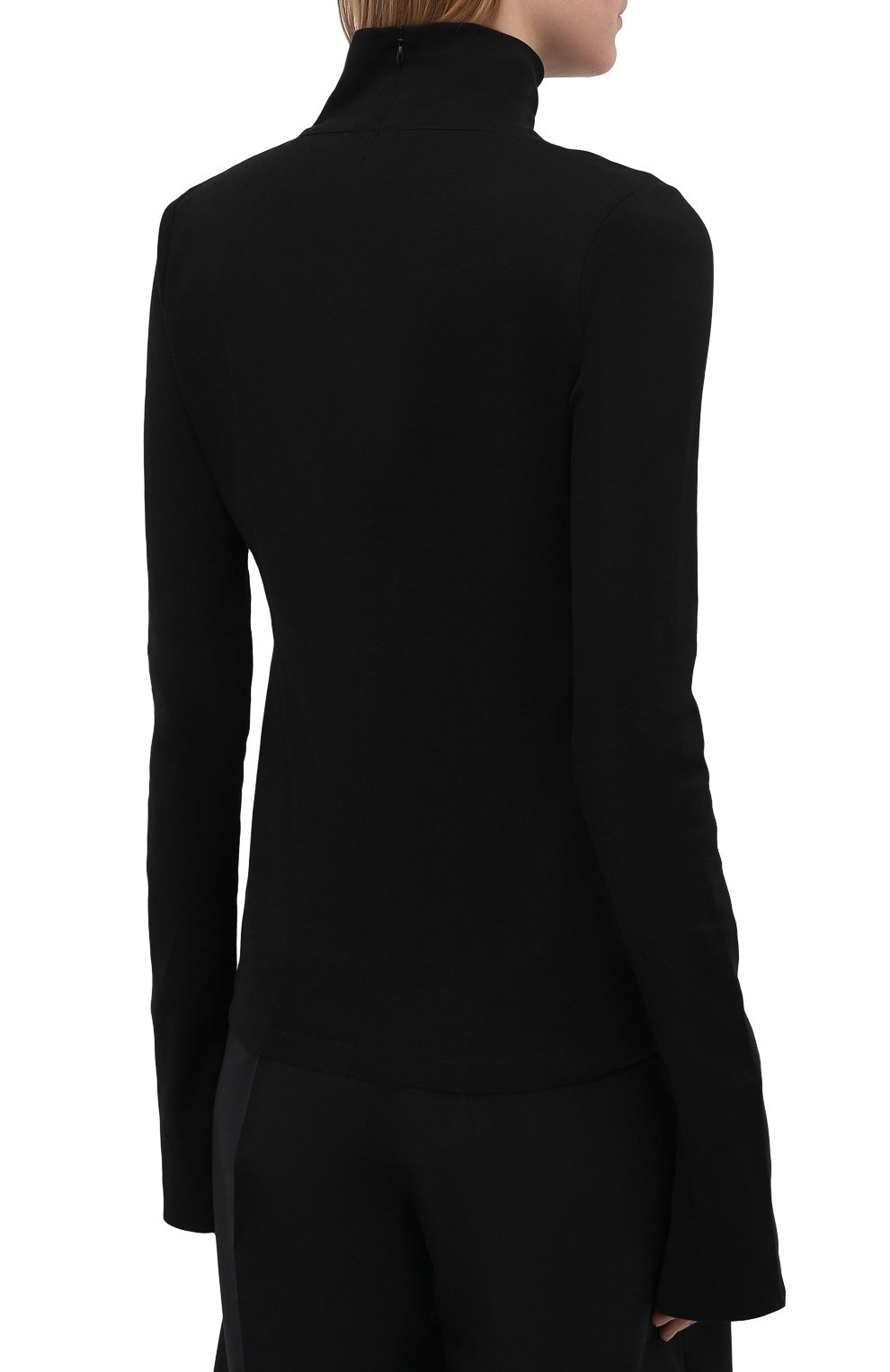 Хлопковая водолазка JIL SANDER, арт. JSWS707302-WS247108, фото 4