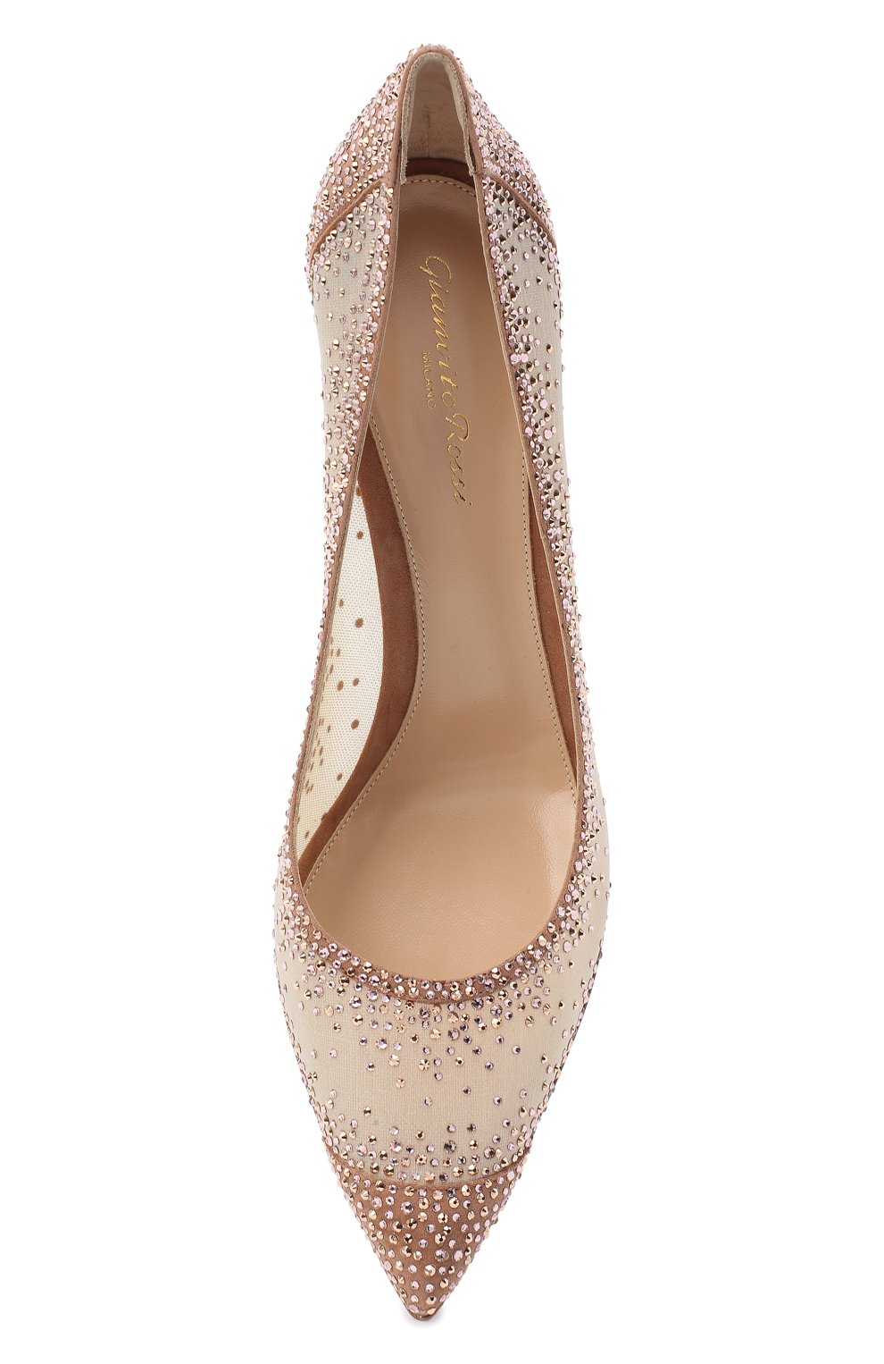 Текстильные туфли rania GIANVITO ROSSI, арт. G20475.85RIC.C0ZPRND, фото 5