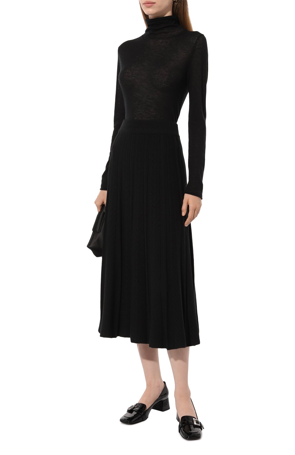 Юбка из шелка и вискозы FREEAGE, арт. W25.SK067.6030.900, фото 2