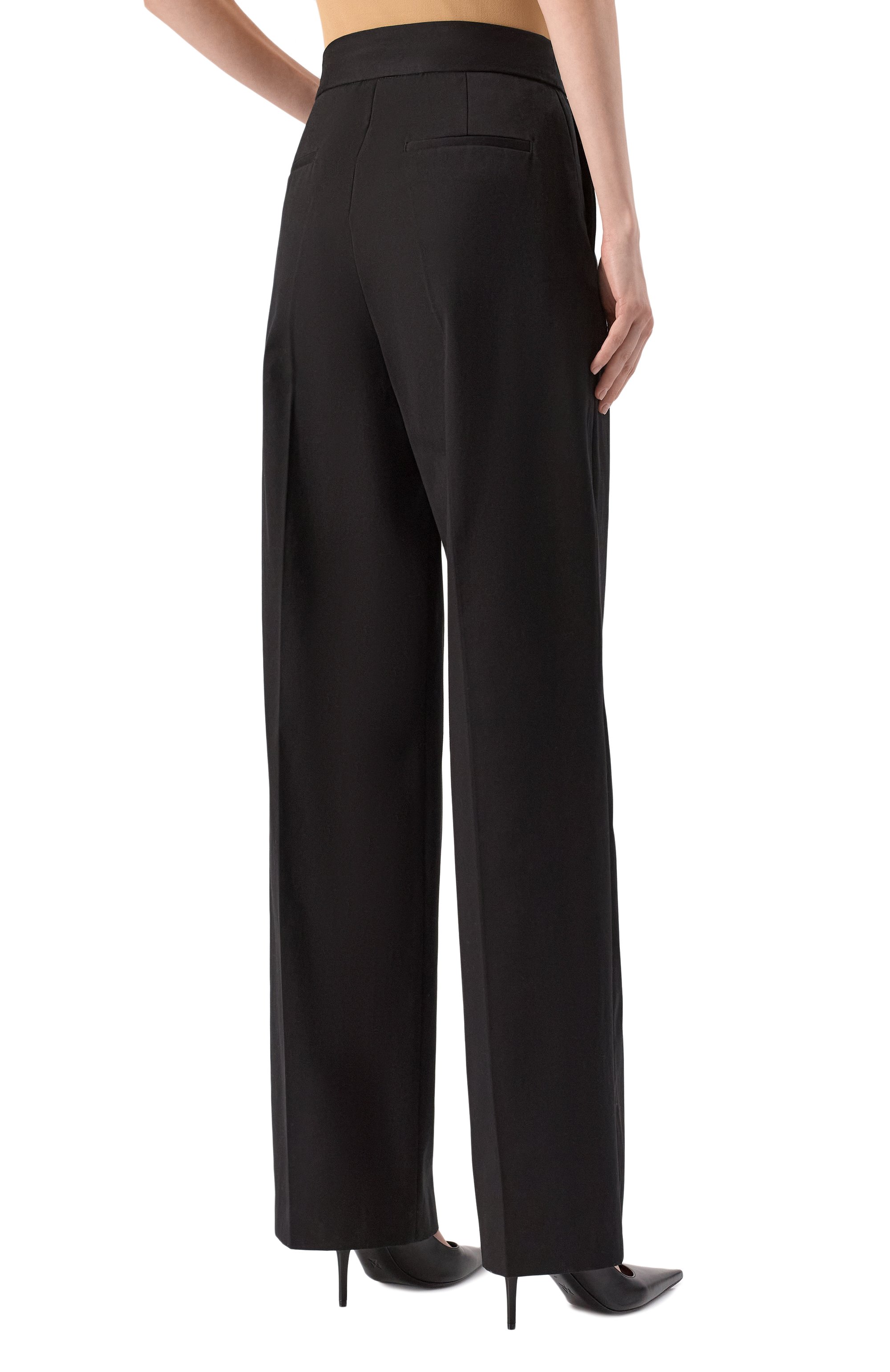 Хлопковые брюки MSGM, арт. 3841MDP20/257138, фото 4