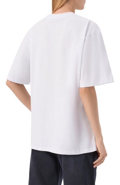 Хлопковая футболка MSGM, арт. 4042MDM105 267002/267002, фото 4