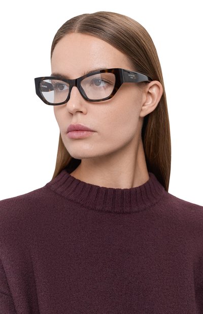 Оправа BALENCIAGA коричневого цвета по цене 33300 руб., арт. BB0372 002, фото 2 Оправа BALENCIAGA, арт. BB0372 002, фото 2