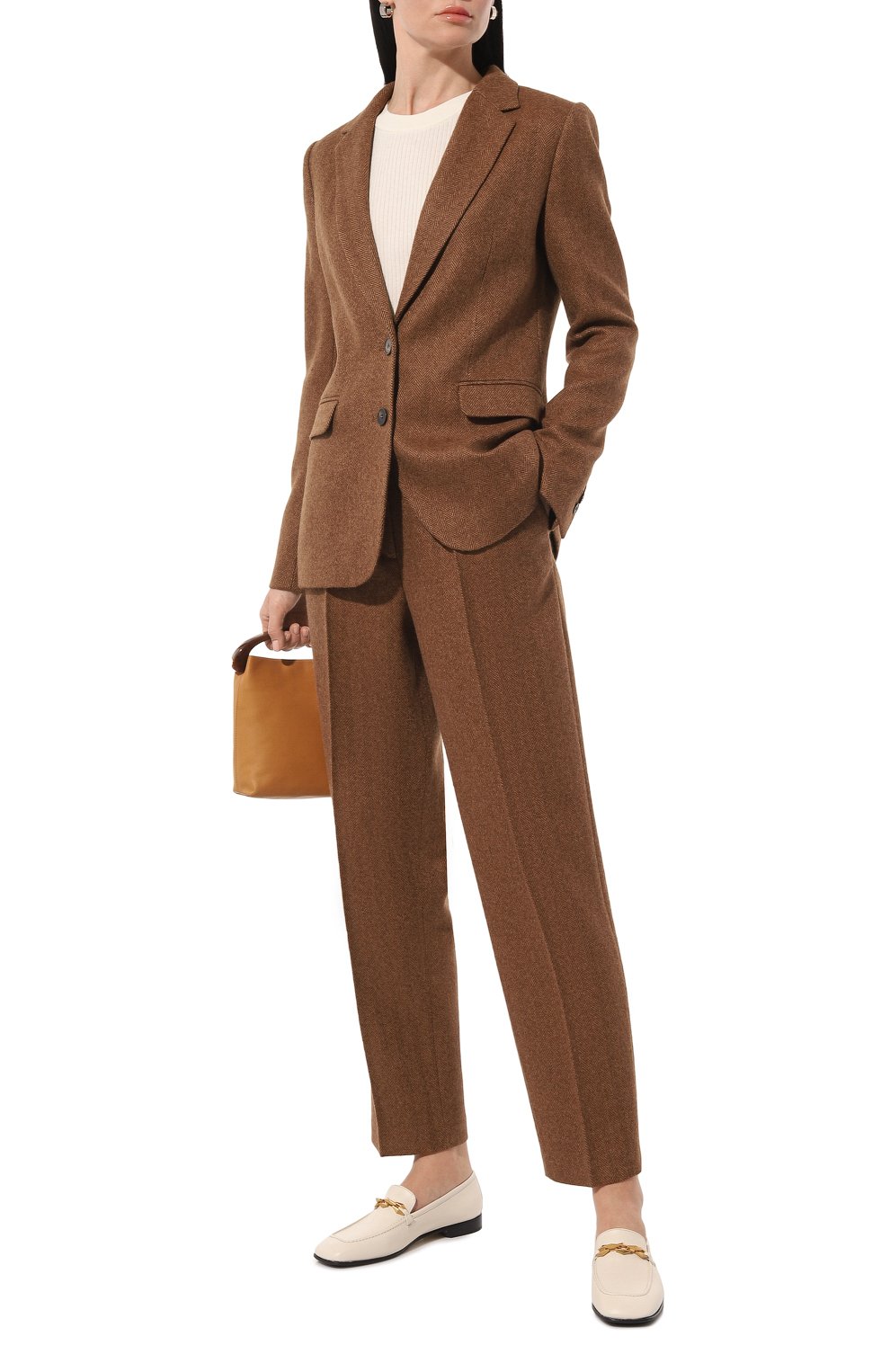 Кожаные лоферы diamond tilda JIMMY CHOO, арт. DIAM0ND TILDA L0AFER/CLF, фото 2