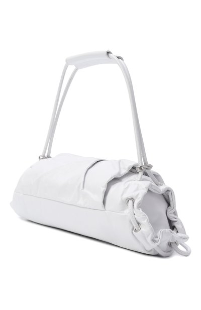 Сумка scrunch-d DIESEL белого цвета по цене 59950 руб., арт. X10331/P1003, фото 4 Сумка scrunch-d DIESEL, арт. X10331/P1003, фото 4