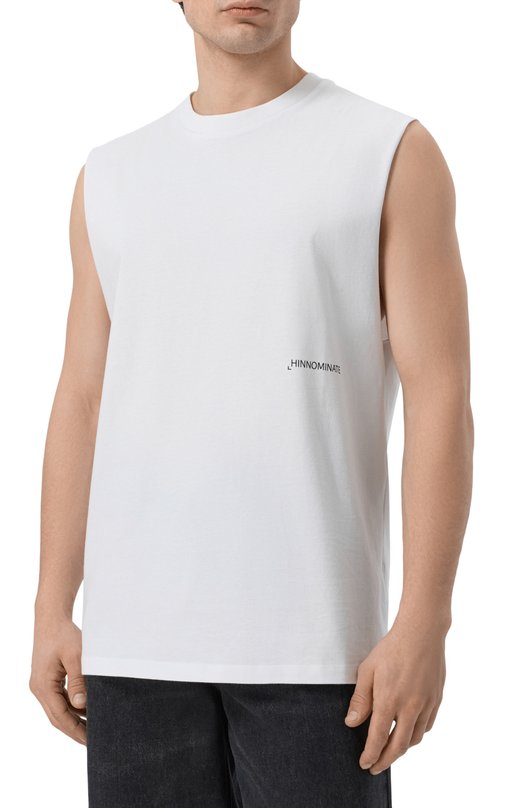 Хлопковая майка HINNOMINATE HMABM01514 Белый  HMABM01514 Фото 3