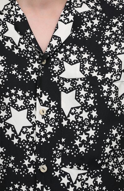 Шелковая рубашка GUCCI, арт. 624524/ZAENN, фото 5