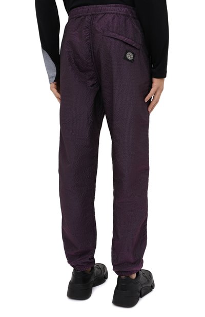 Джоггеры STONE ISLAND фиолетового цвета по цене 32250 руб., арт. 731563734, фото 4 Джоггеры STONE ISLAND, арт. 731563734, фото 4