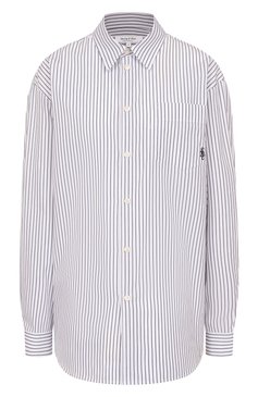 Хлопковая рубашка SPORTY AND RICH, арт. SI006606302ST02, фото 1