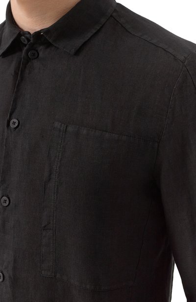 Льняная рубашка TRANSIT, арт. CFUTRZV310, фото 5