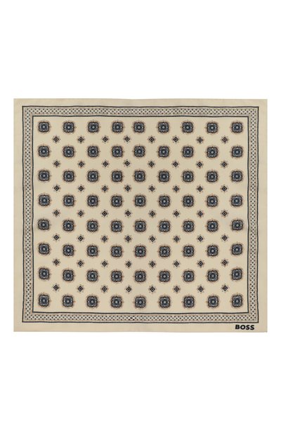 Платок из шерсти и шелка BOSS, арт. 50527153, фото 3