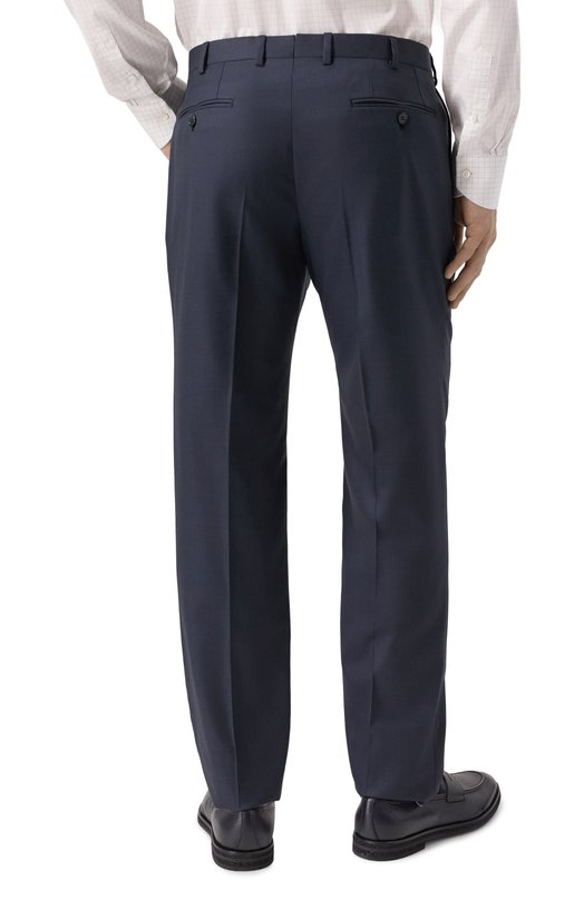 Шерстяной костюм Brioni RA008U-O1A4D Синий  RA008U-O1A4D Фото 7