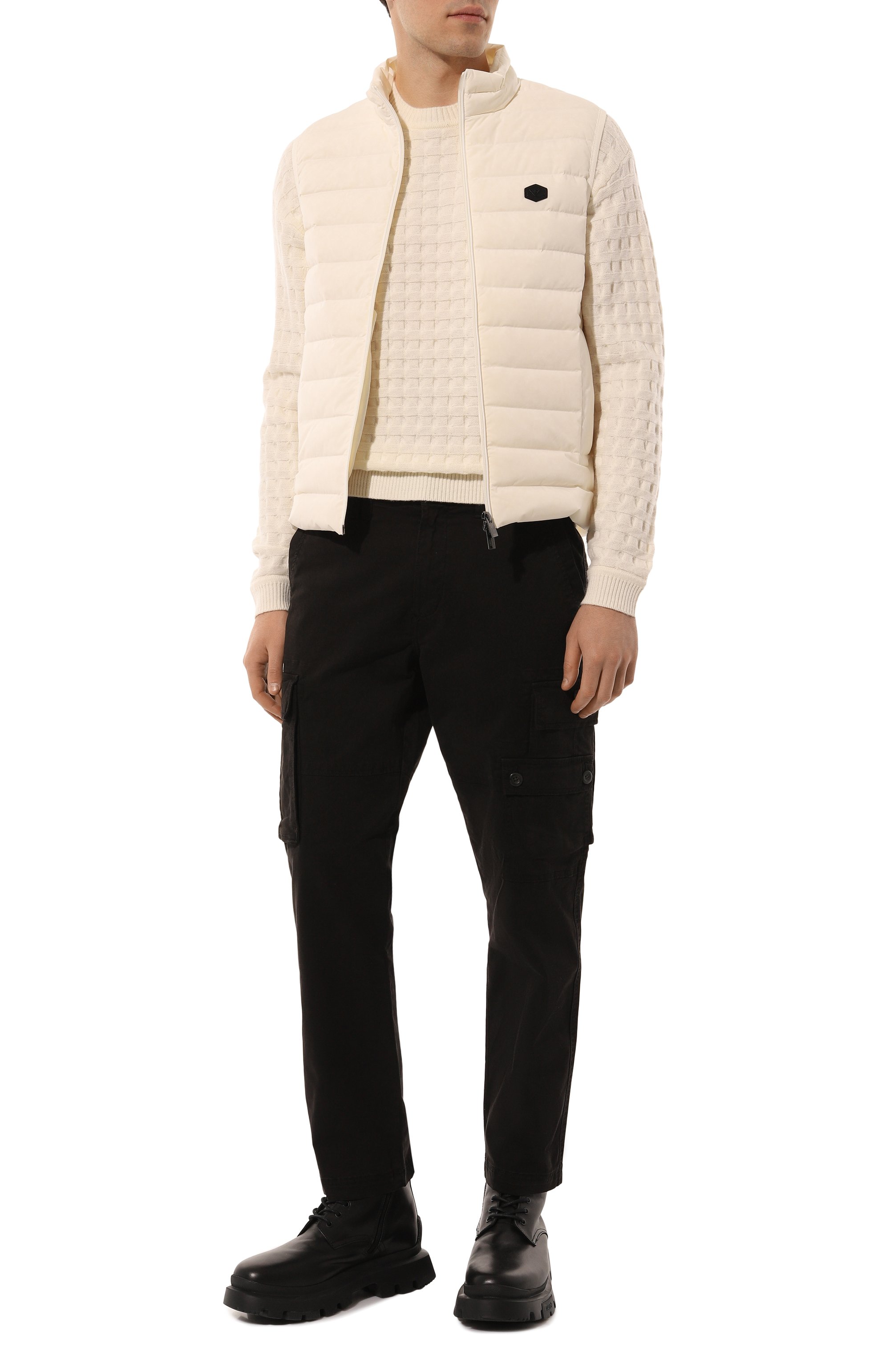 Хлопковые брюки-карго AERONAUTICA MILITARE, арт. PA1632CT3399, фото 2