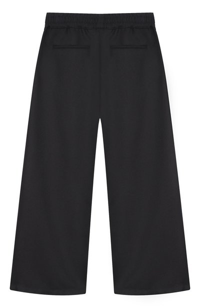 Шерстяные брюки DOLCE & GABBANA темно-синего цвета по цене 47800 руб., арт. L53P68/HU2BD, фото 2 Шерстяные брюки DOLCE & GABBANA, арт. L53P68/HU2BD, фото 2