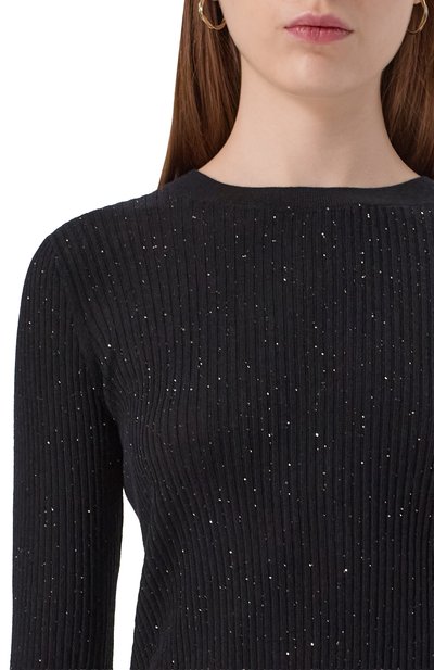 Пуловер из шелка и шерсти MAX MARA STUDIO, арт. MARABU, фото 5