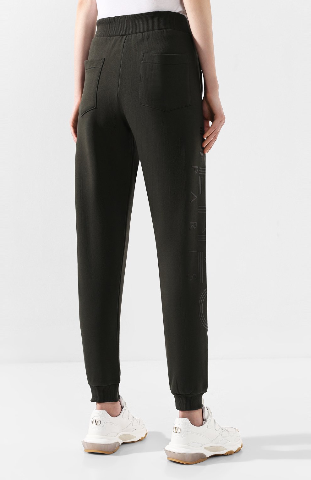 Хлопковые джоггеры KENZO, арт. F952PA722952, фото 4