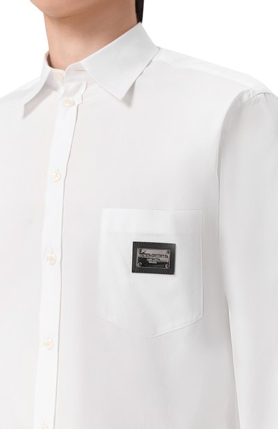 Хлопковая рубашка martini DOLCE & GABBANA, арт. G5JG4T/FU5U8, фото 5