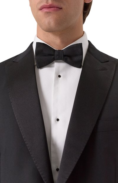 Шелковый галстук-бабочка BURBERRY, арт. 8103770, фото 2