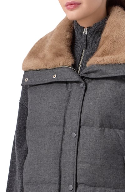 Пуховый жилет DUNO, арт. ILANA/B0LZAN0, фото 5