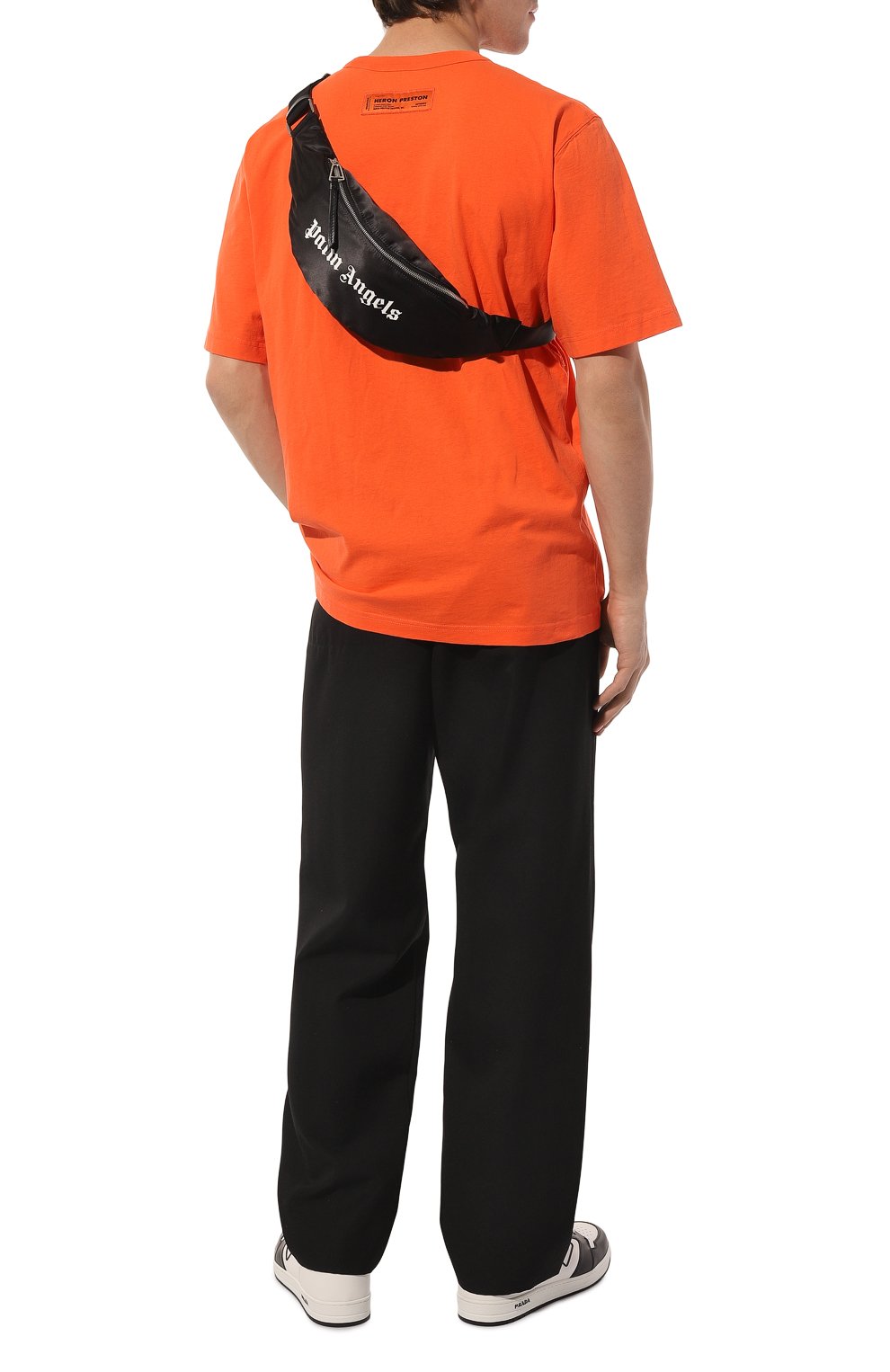 Текстильная поясная сумка PALM ANGELS, арт. PMNO004F22LEA0011001, фото 7