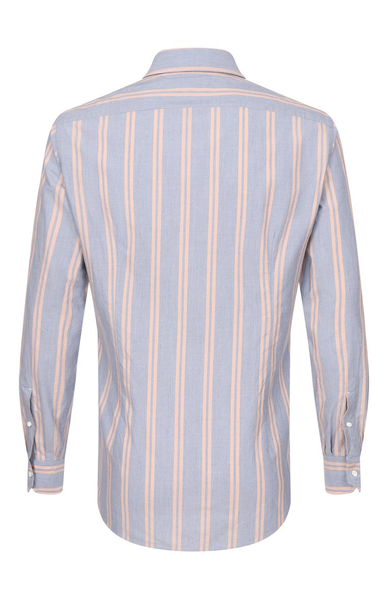 Рубашка из хлопка и лиоцелла GIAMPAOLO, арт. TS38042-70, фото 2