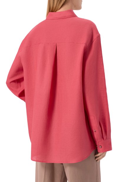 Льняная рубашка 12 STOREEZ, арт. 137567, фото 4