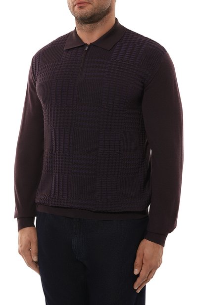 Поло из кашемира и шелка ZILLI, арт. KZP001M0330VPDG00/62, фото 3