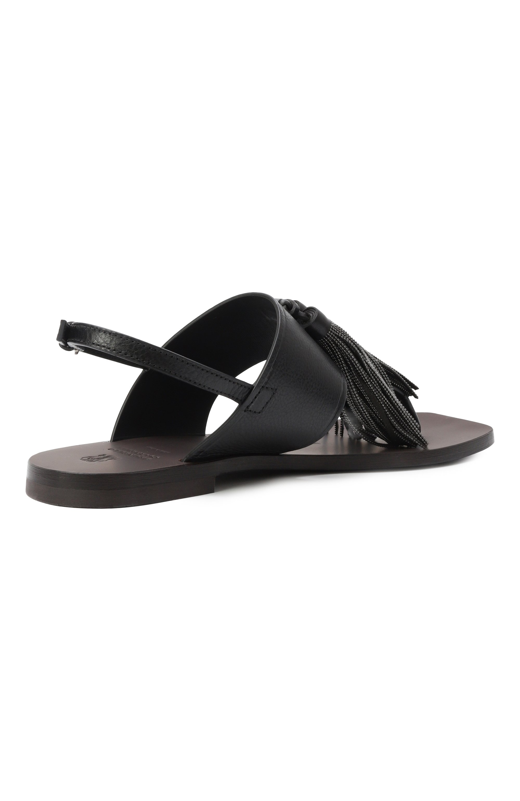 Кожаные сандалии BRUNELLO CUCINELLI, арт. MZSLC2906, фото 5