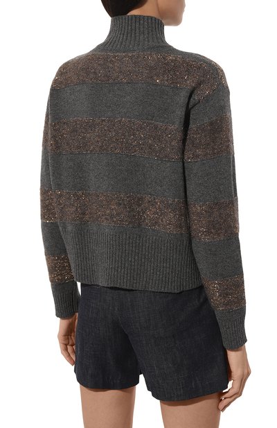 Свитер из шерсти и кашемира BRUNELLO CUCINELLI, арт. M16702104, фото 4