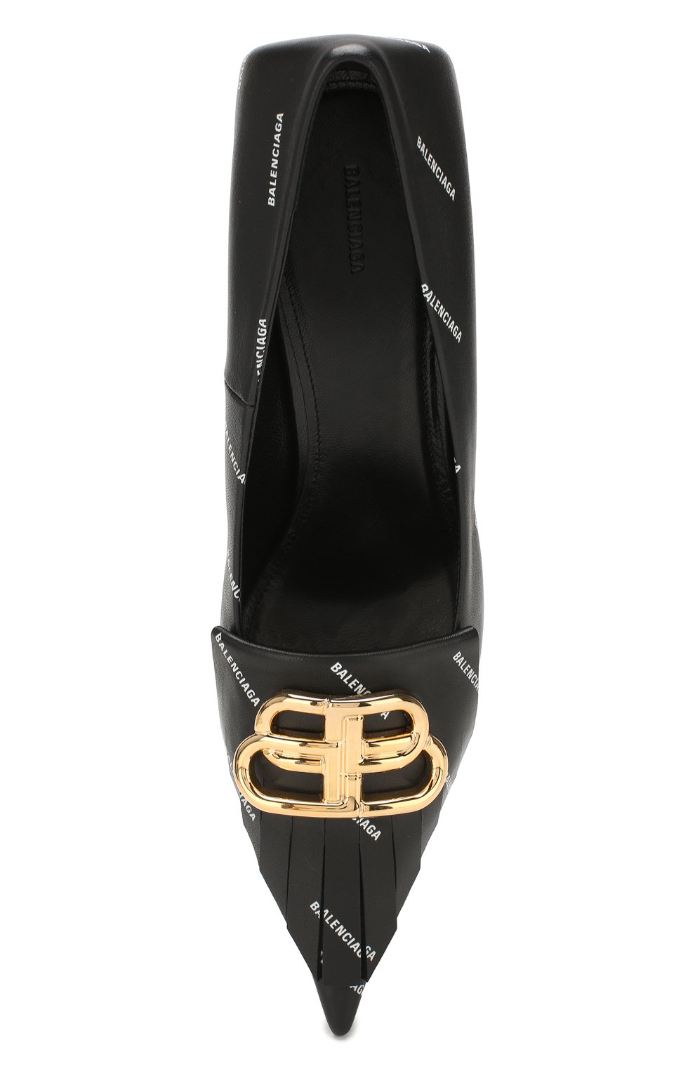 Кожаные туфли fringe knife BALENCIAGA, арт. 597371/WAWN5, фото 5