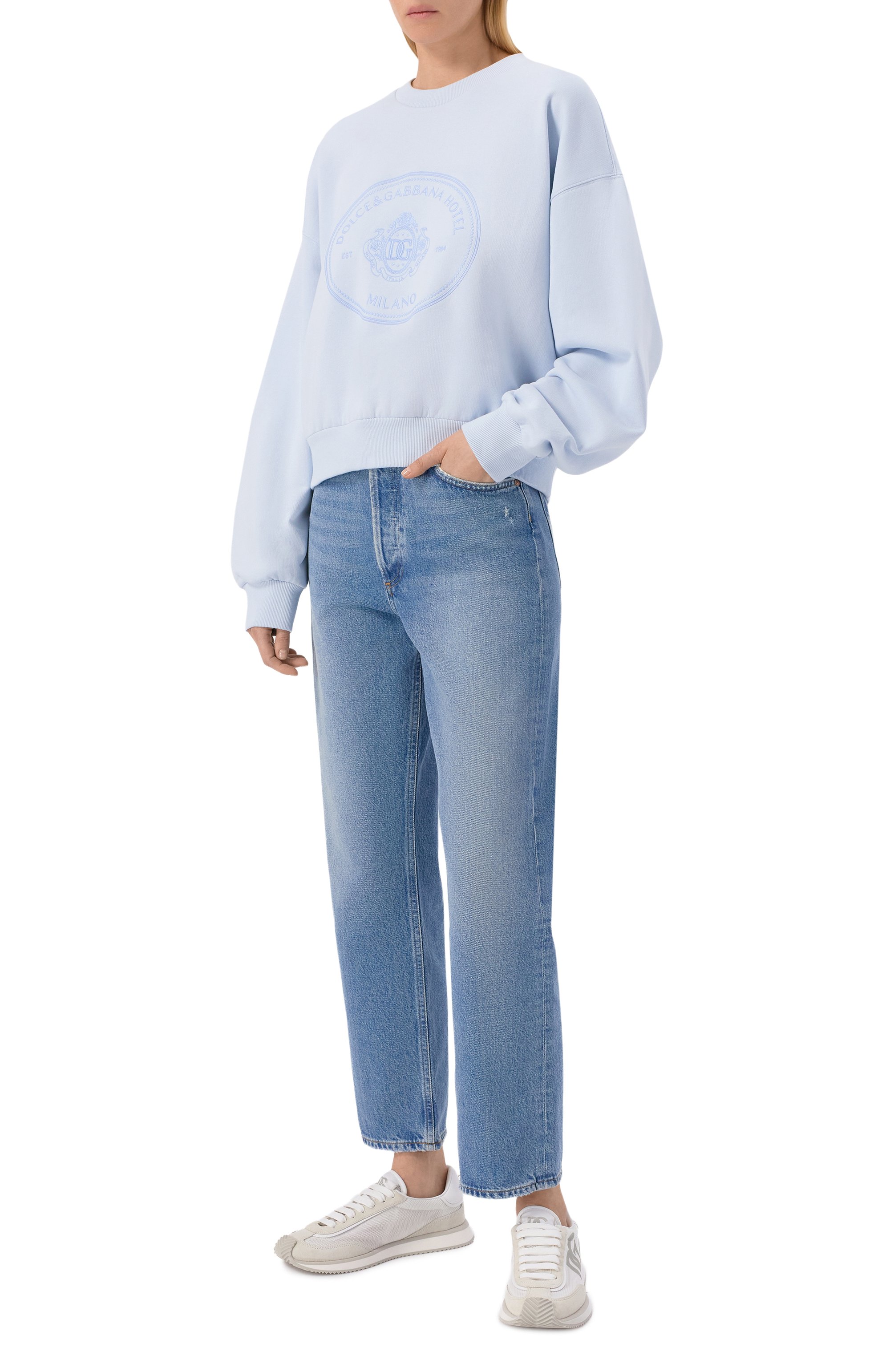 Хлопковый свитшот DOLCE & GABBANA, арт. F9Q92Z/GDDM0, фото 2