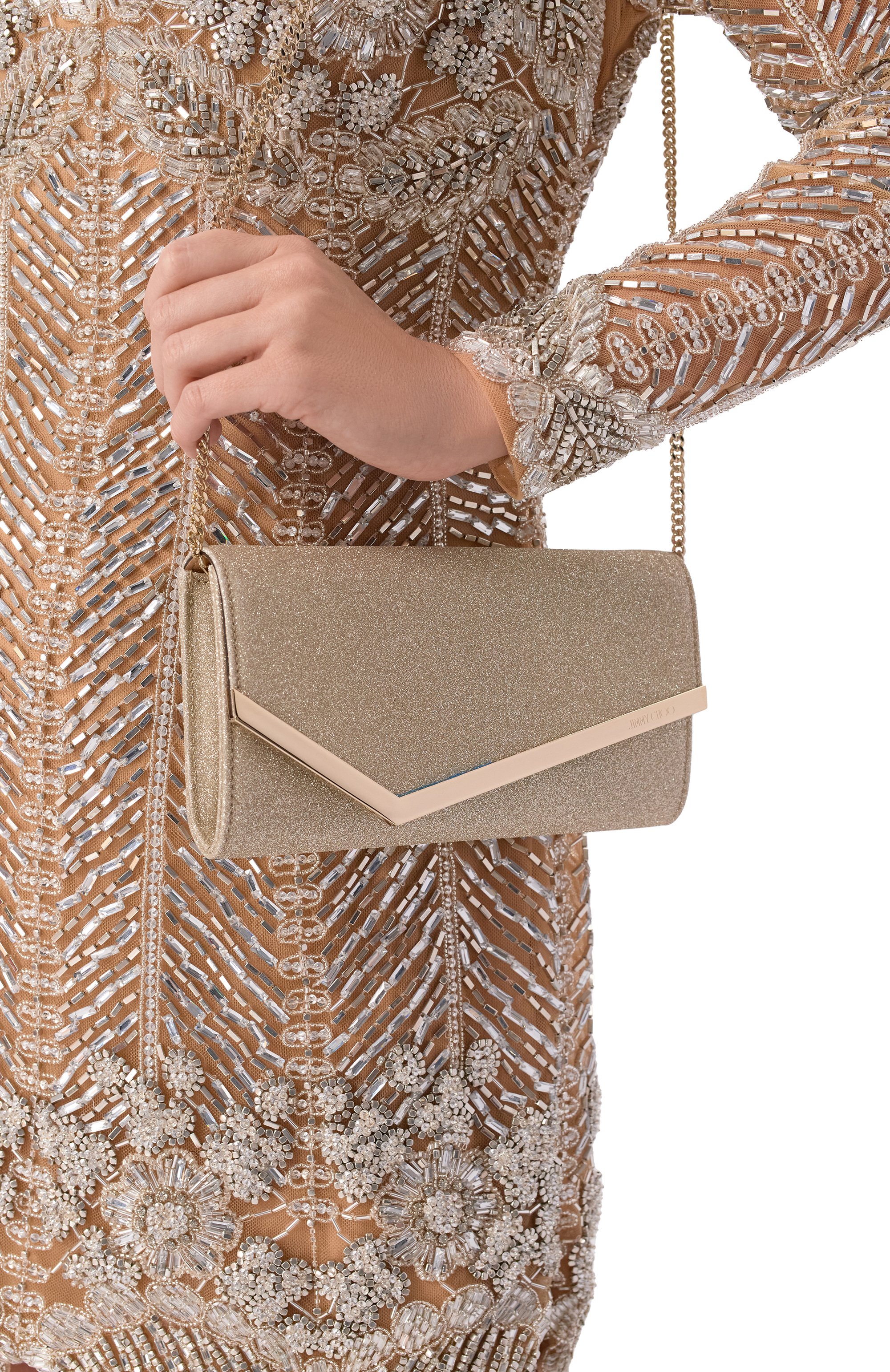 Клатч emmie JIMMY CHOO, арт. EMMIE/DGZ, фото 2