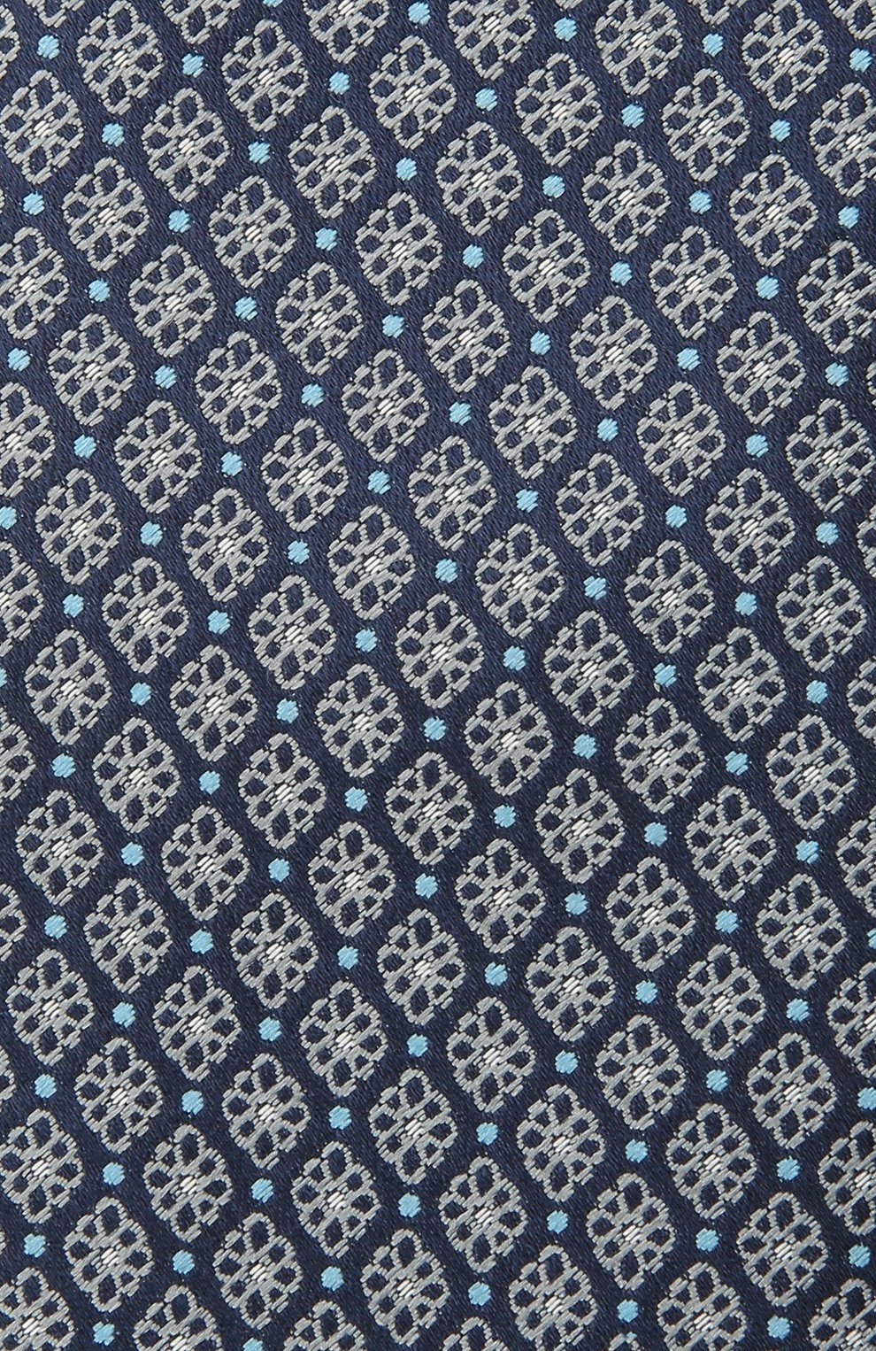 Шелковый галстук CANALI синего цвета по цене 12700 руб., арт. 18/HJ03076, фото 3 Шелковый галстук CANALI, арт. 18/HJ03076, фото 3