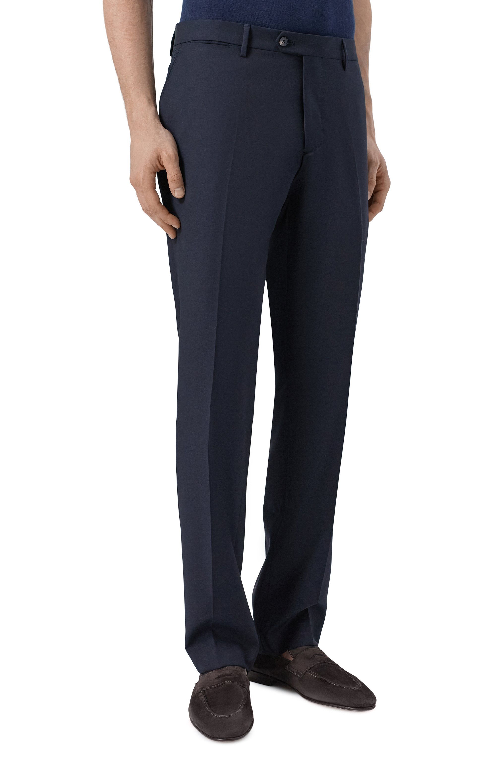 Шерстяные брюки ANDREA CAMPAGNA, арт. ZIP/1/LP1658, фото 3