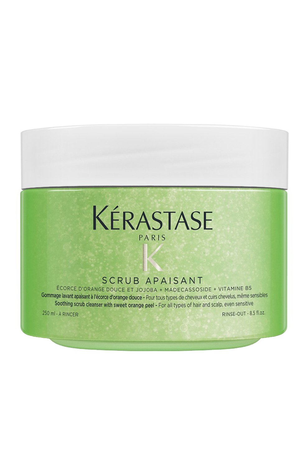 Бережно очищающий скраб apaisant (250ml) KERASTASE бесцветного цвета по цене 5930 руб., арт. 3474636757046, фото 1 Бережно очищающий скраб apaisant (250ml) KERASTASE, арт. 3474636757046, фото 1