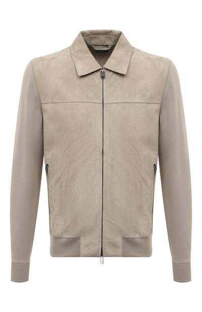 Мужской комбинированный бомбер BRIONI, арт. UMKM0L/P1K13